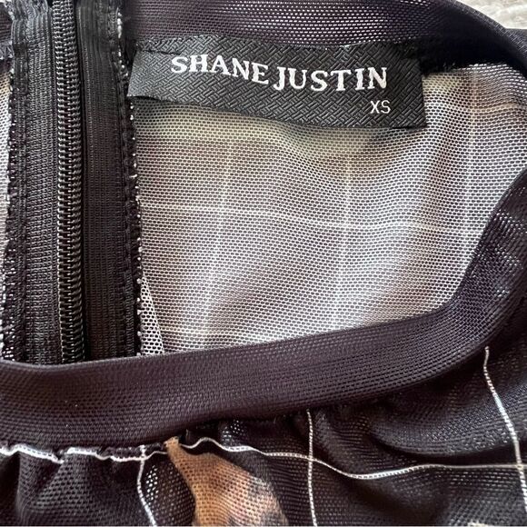 SHANE JUSTIN Fashion Gawd Green Jumpsuit Size XS. - Picture 6 of 7